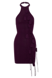 Jacky Tulip Mini Dress Plum