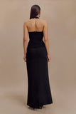 Amelita Suiting Halter Top Black