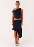 Viola Midi Skirt Navy