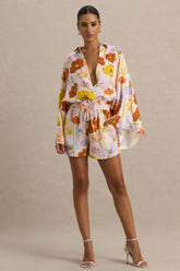 Sovran Bright Floral Print Shorts
