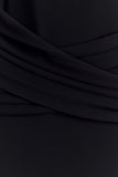 Analia Chiffon Maxi Dress Black