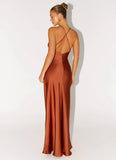 Sundowner Maxi Dress Rust