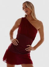 Synergy Mini Dress Red