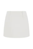 Gina Suiting Mini Skirt Ivory