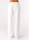 Texas Low Rise Denim Jeans White