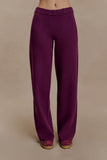 Lauren Knit Trouser Plum