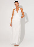 Reinhart Halter Maxi Dress White