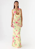 Like You Better Maxi Dress Lemon Soleil