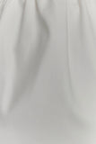 Ariana Pleated Neck Mini Dress Ivory