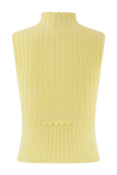 Indy Pointelle Knit Top Lemon