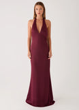 Eloise Maxi Dress Plum