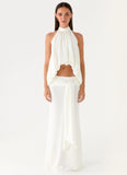 Eirlys Maxi Skirt White