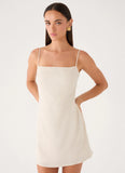 Bailee Mini Dress Oatmeal