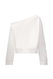 Aiden Slouchy Crew Jumper Ivory