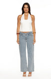 Ivie White Corset Halter Neck Top
