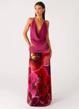 Blushing Bloom Maxi Skirt Violette Bloom