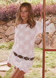 Mia Long Sleeve Dress Ivory