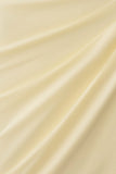 Alyn Off Shoulder Draped Mini Dress Lemon
