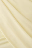 Adrienne One Shoulder Slinky Top Lemon
