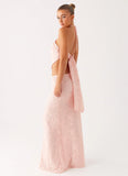 Nico Sequin Maxi Skirt Pink