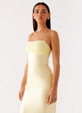 Belize Maxi Dress Yellow