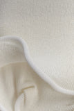 Willowmena Halter Neckline Mini Dress With Tubed Hem White