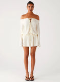 Astaria Mini Dress Ivory