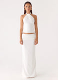 Rosanna Maxi Skirt White