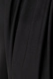 Ren Cowl Long Sleeve Slinky Bodysuit Black