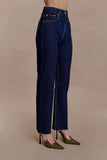 Tina Mom Jean Indigo Blue