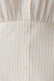 Ivy Oversize Shirt Mini Dress Stripe