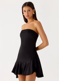 Luna Night Mini Dress Black