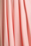 Parina Pink Strappy Volume Hem Midi Dress