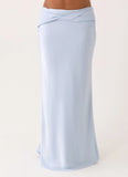 Bridgeta Maxi Skirt Blue