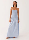 Zahra Maxi Dress Blue
