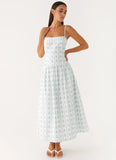 Amelie Midi Dress Sweet Daydream Print