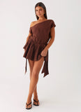 Ettie Mini Dress Chocolate