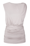 Anthony Short Sleeve Top Taupe
