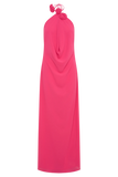 Rosalia Cowl Neck Maxi Dress Raspberry