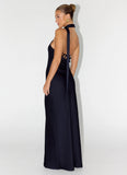 Keena Scarf Maxi Dress Navy