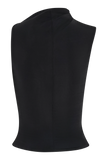 Hadleigh Sleeveless Slinky Top Black