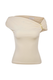 Kinsley Slinky Top With Hardware Ivory