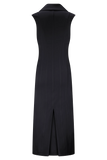 Keagan Sleeveless Midi Dress Black
