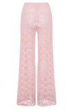 Glinda Crochet Pants Baby Pink