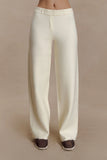 Lauren Knit Trouser Ivory