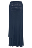 Arna Mesh Maxi Skirt Midnight Blue