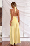 Gloria Yellow Maxi Dress