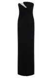 Lianne Strapless Maxi Dress Black