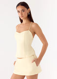 Leray Top Lemon Yellow