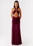 Deltina Maxi Dress Boysenberry